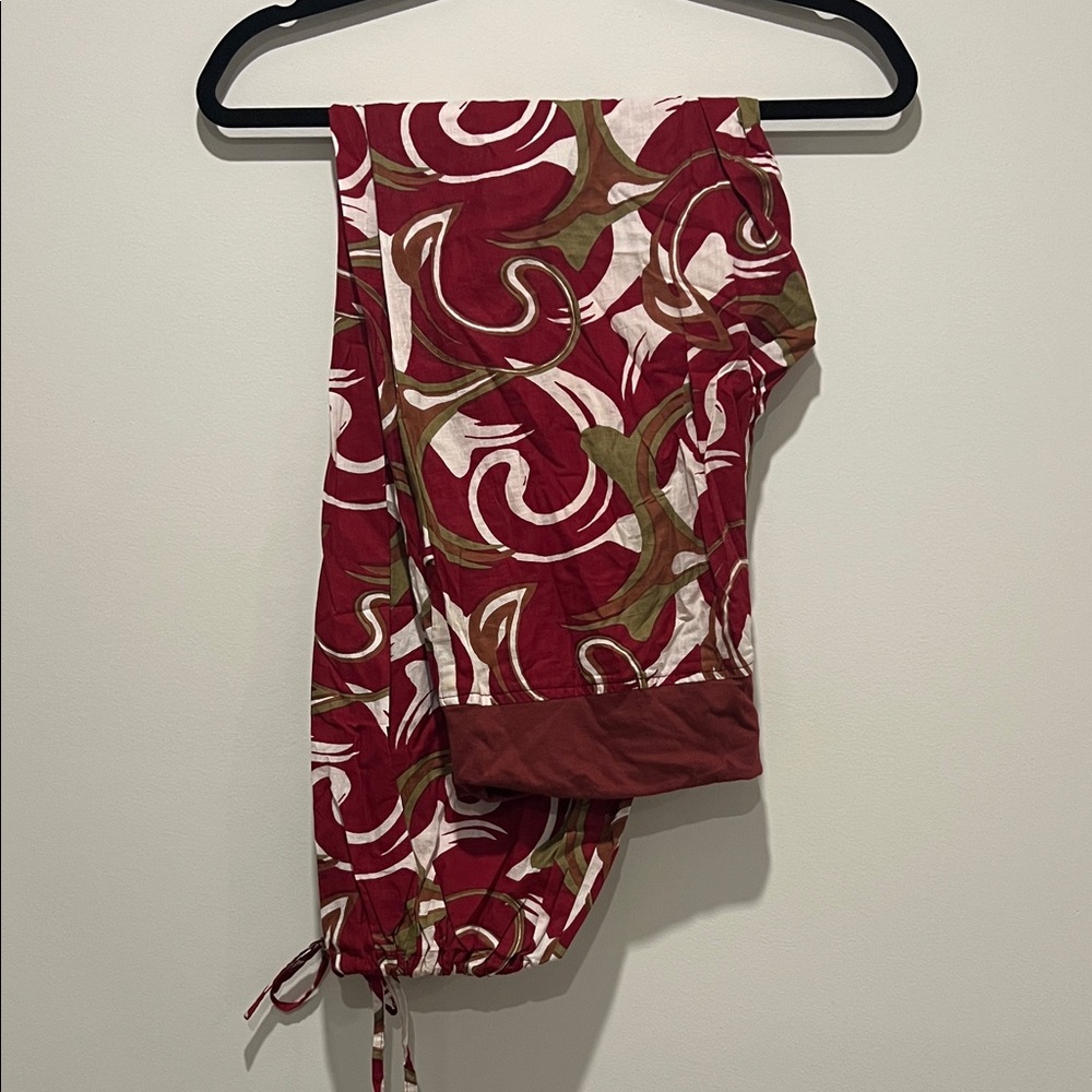 Stylish Red and White Women's Pant